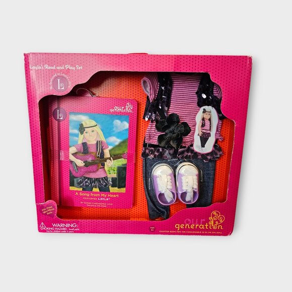 Our Generation Layla Read & Play Set - Picture 9 of 15